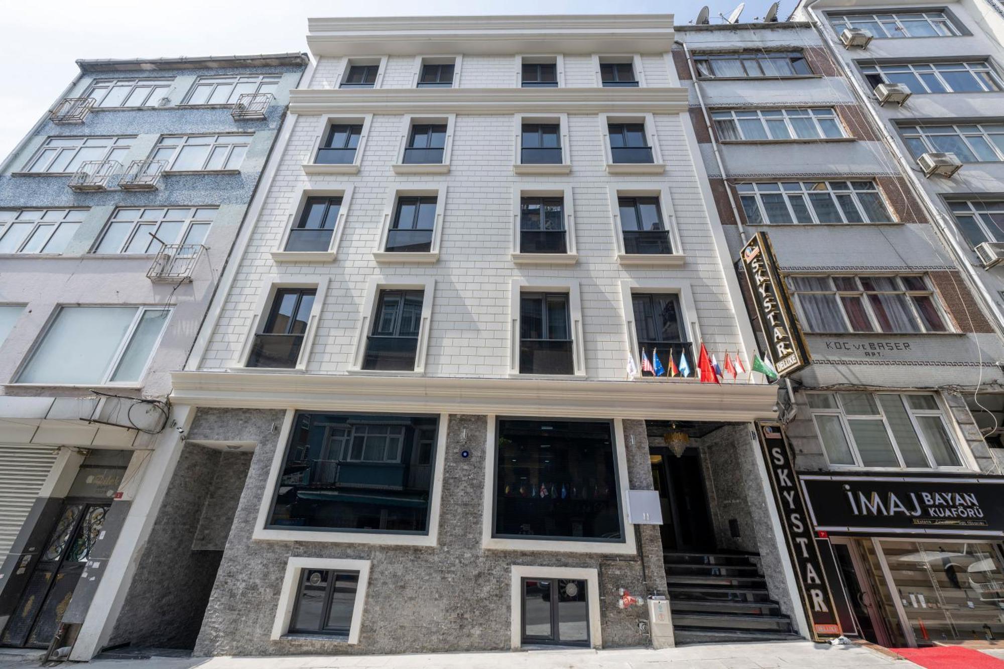 Skystar Deluxe Hotel Istanbul Eksteriør bilde